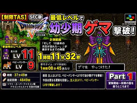 ドラゴンクエスト 3DS＆DSソフト 5点セット 動作確認済み 制限TAS】SFC版ドラゴンクエストⅤ（ドラクエ5）_最低レベルで幼少期
