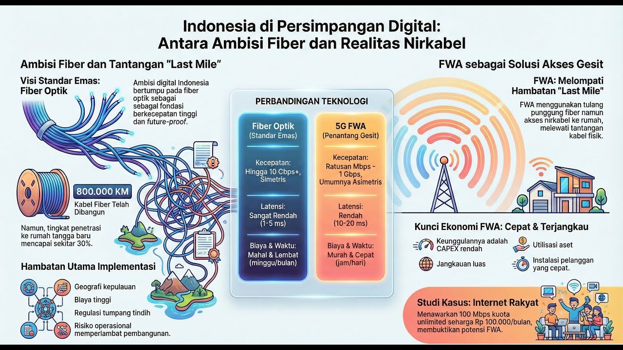 ⚡ FIBER OPTIC vs FWA 5G: SIAPA YANG AKAN MENJADI TULANG PUNGGUNG ...