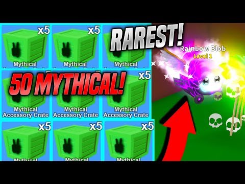 Opening 50 Mythical Crates In Mining Simulator Rarest Roblox Youtube - roblox mining simulator crates toys games video gaming