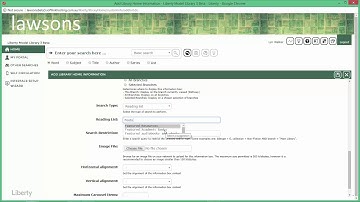 How to add a Carousel to the homepage in Liberty