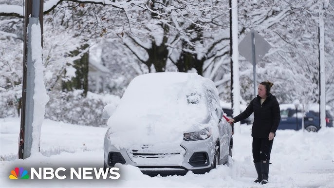 Winter Storm Slams The Northeast As A Second System Approaches