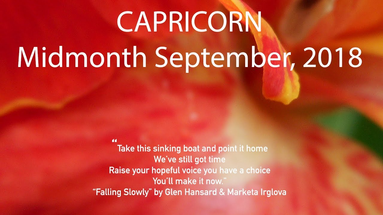 Capricorn THIRD PARTY FAILURE! September 2018 Midmonth Tarot Reading