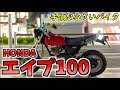 【納車】めっちゃ小さいバイク「エイプ100」が楽しい!