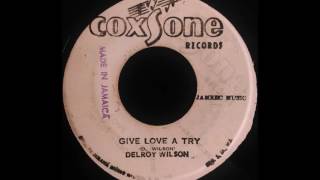 Miniatura de vídeo de "DELROY WILSON - Give Love A Try [1968]"