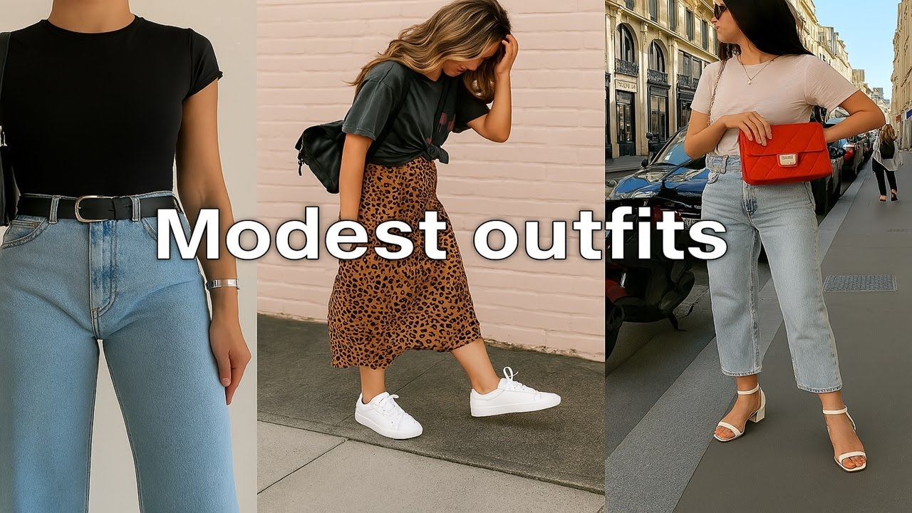 Modest and simple summer outfits ideas 