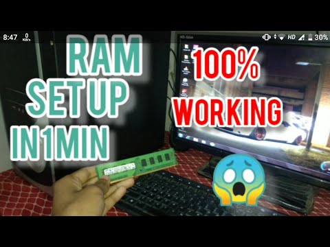 how to install ram in pc, pc में ram कैसे डाले