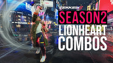 STEVE FOX From Flashy to DEADLY Lionheart 2 Combos ( Season 2 ) | Tekken 8 