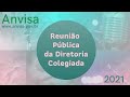 1ª Reunião Extraordinária Pública da Diretoria Colegiada