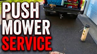 Mobile service, Troy Bilt push Mower