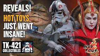 Hot Toys Just Went NUCLEAR – AT-AT Driver, Queen Amidala, Rotta, Fixer & MORE