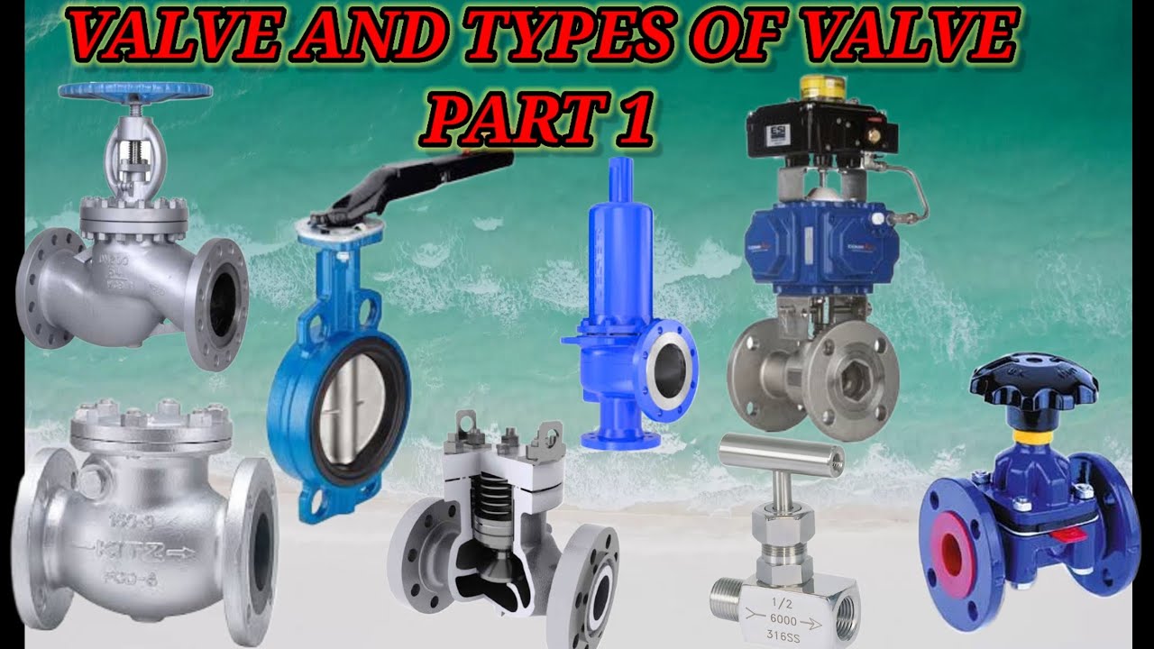 VALVE AND TYPES OF VALVEPART1valve. YouTube
