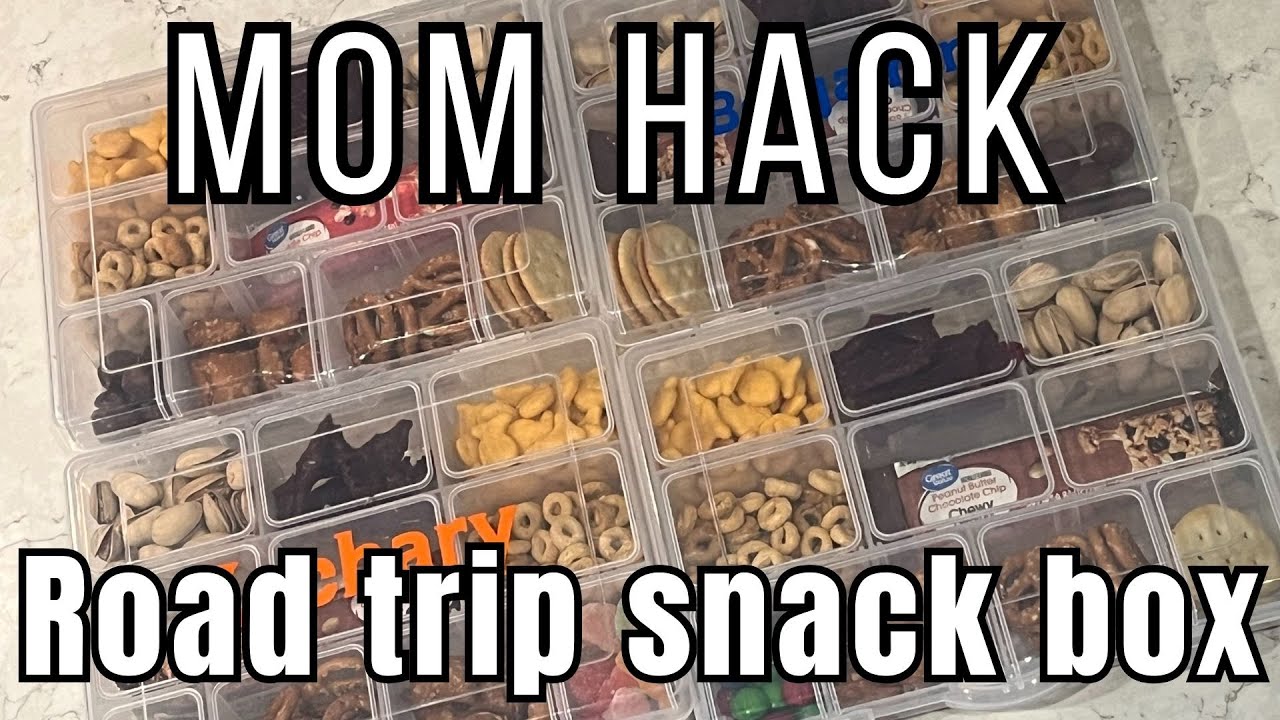 Mom Hack: A Travel Snack Box