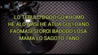 Karaoke lagu Nias baru terupdate 2025 ||faomasi lo tebulo || konstan giawa @parisloimusic