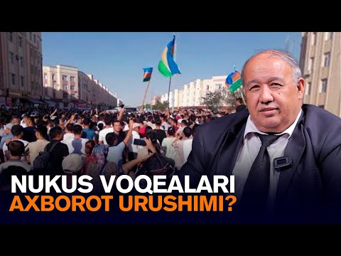Qoraqalpog`istondagi mitinglar axborot