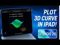 iPadOS 26 Notes now plots interactive 3D graphs! 🤯