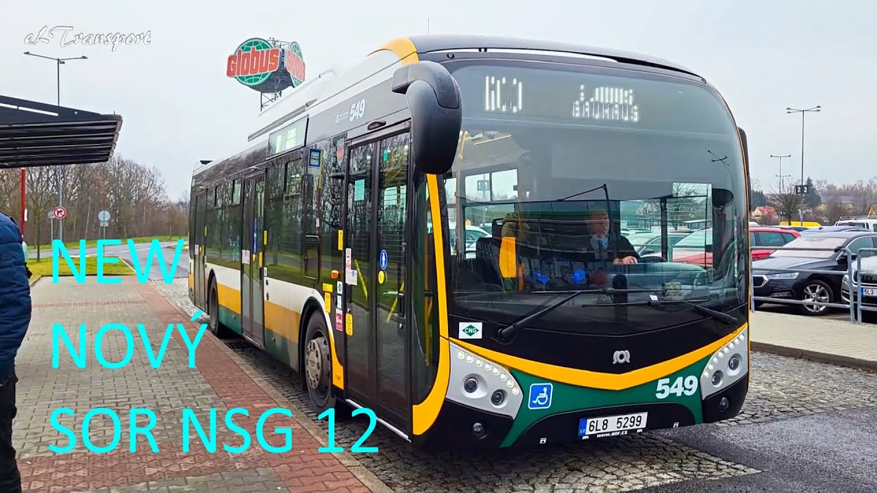 NOVÉ-NEW!!! Autobusy SOR NSG 12 v Liberci | DPMLJ