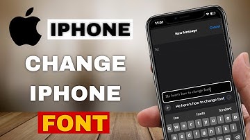 How to Change Font Style on iPhone iOS 18 (EASY)