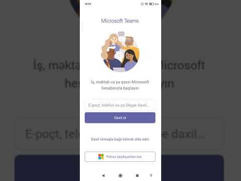 teams qeydiyyatdan keçmək