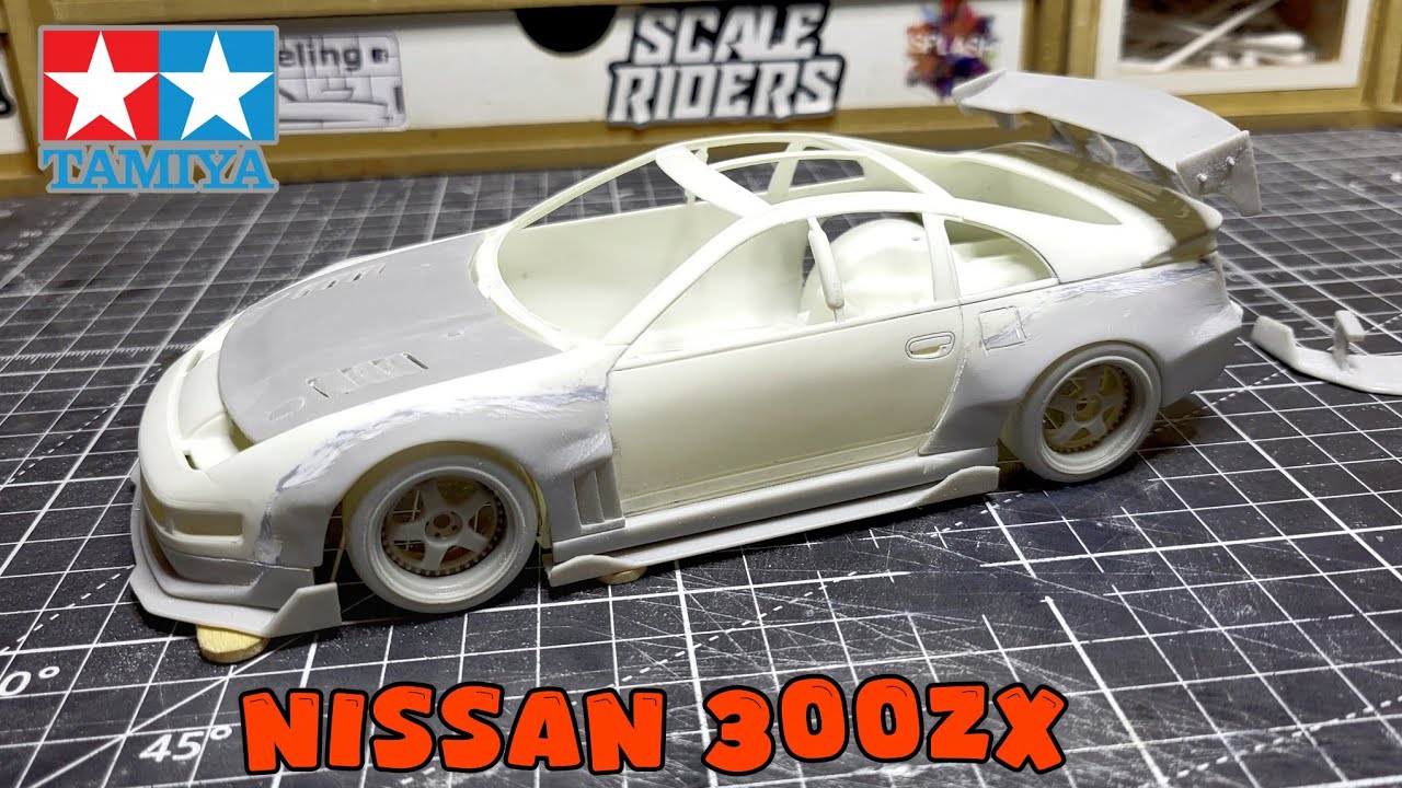 Tamiya Nissan fairlady 300ZX Turbo (update no, 2) - YouTube