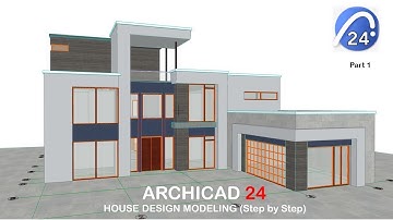 Archicad Tutorial - House modeling G+1+P