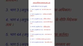 #indiangk #gk#indian constitution#knowledge #pre deld /psc