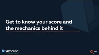 QVscribe for Excel: Scorecard and Scoring Mechanics