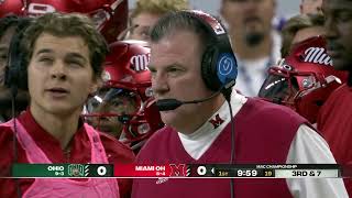 2024 MAC Championship Game: Ohio vs Miami (OH) Full Game