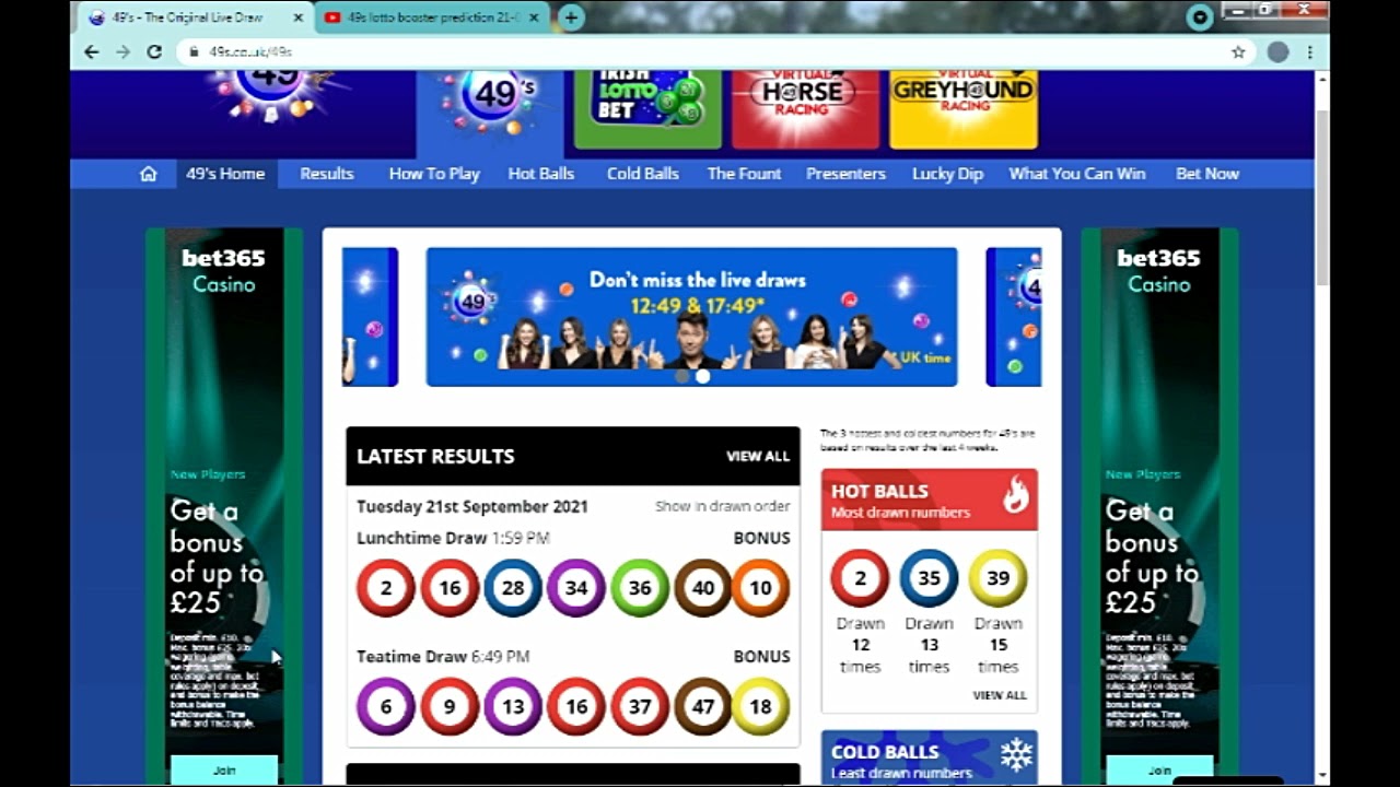 49s lotto booster prediction Results teatime 18 booster at 1th shot