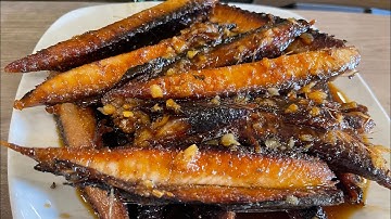 Cá nục khô rút xương rim chua ngọt thơm ngon đậm vị cực đưa cơm