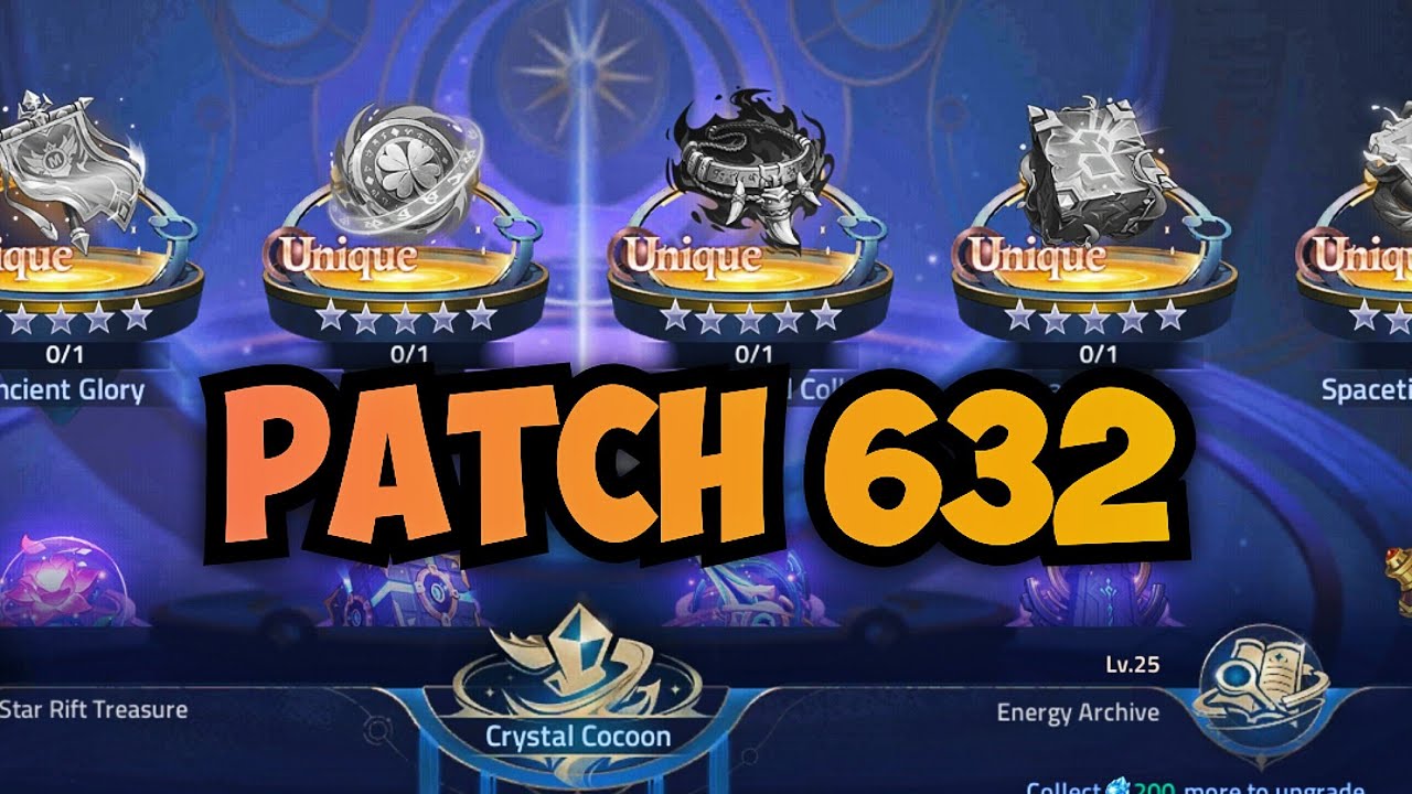 NEW UNIQUE ARTIFACT‼️Patch 632 - Mobile Legends: Adventure
