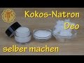 Kokos-Natron-Deo selber machen