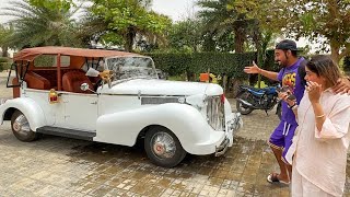She Surprised me with vintage rolls royace in Haryana😱