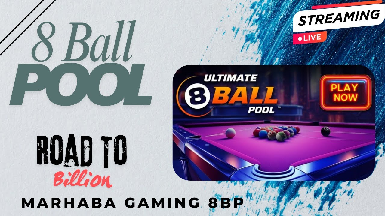 Open Berlin Table Ring With Hack 😏Live  8 Ball Pool ~ Marhaba Gaming 8BP