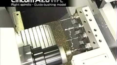 Citizen A20VII Right Spindle Guide bushing Model