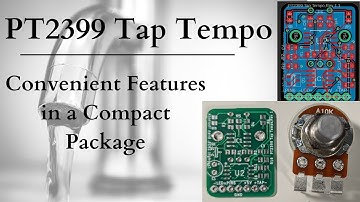DIY PT2399 Tap Tempo Module