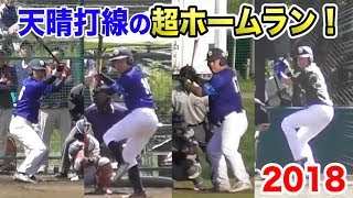 天晴打線のエグいホームラン！しびれる公式戦で打てる男達…モンスターサワダが人間離れ！2018総決算！