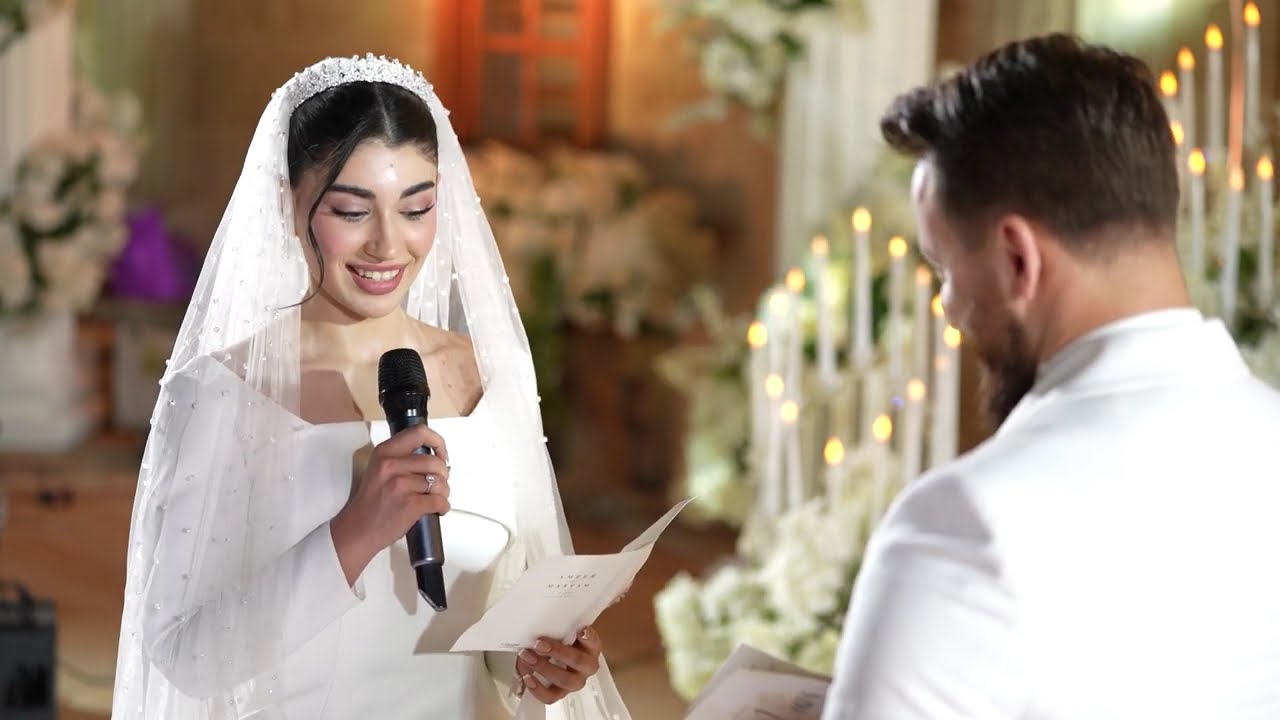 أجمل ليلة في حياتنا ❤️ زفافنا الأسطوري في المدرج الروماني!🏛️