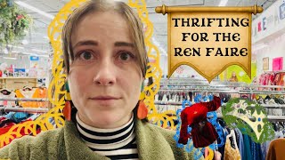 Thrift with me! Finding a Renaissance Faire outfit