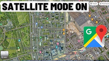 How to On Satellite Mode in Google Maps