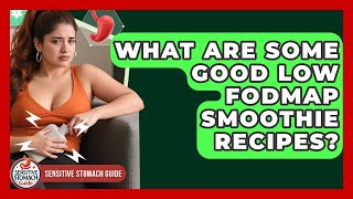 What Are Some Good Low FODMAP Smoothie Recipes? - Sensitive Stomach Guide