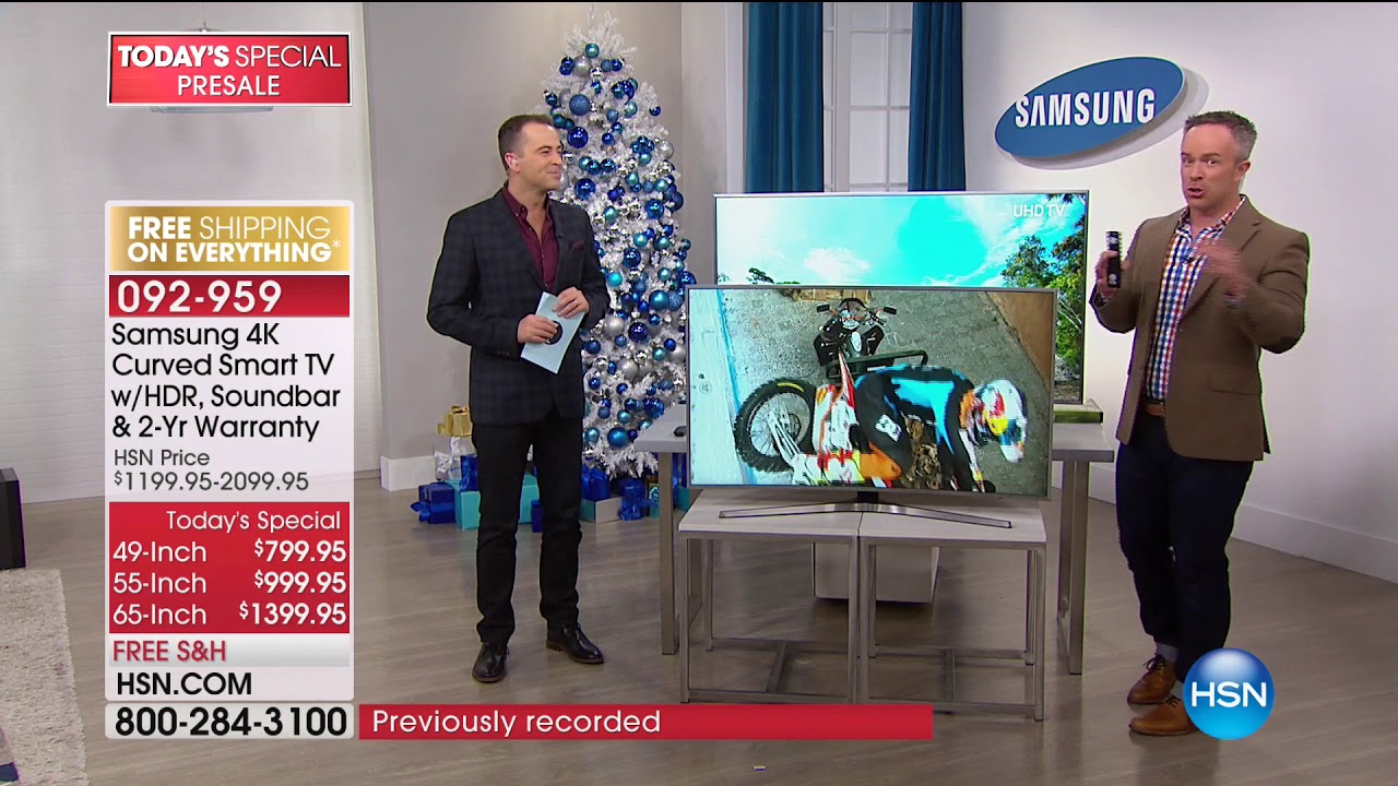 HSN | Electronic Gifts featuring Samsung 11.25.2017 - 06 AM - YouTube