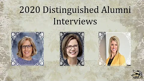 2020 Northwest High School Distinguished Alumni Re...