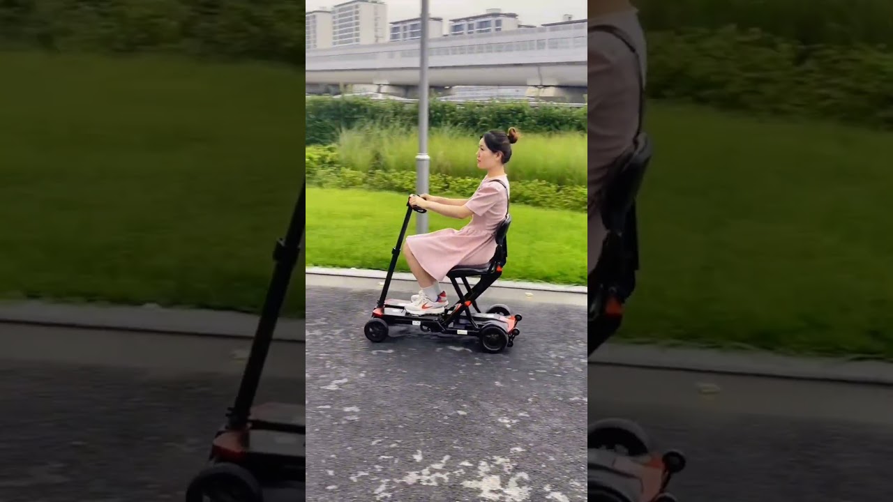 Watch Foldable Smart Scooter Super Cool #satisfying #shot on YouTube Watch Foldable Smart Scooter Super Cool #satisfying #shot on YouTube