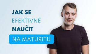 JAK SE EFEKTIVNĚ NAUČIT NA MATURITU - ÚVODNÍ VIDEO - Jan Kohut 💙 LearnTube.cz