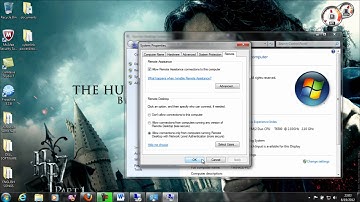 HOW TO ENABLE OR DISABLE REMOTE DESKTOP CONNECTION IN WINDOWS 7