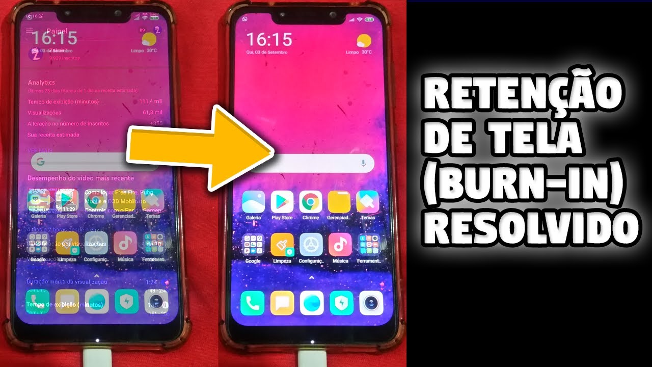 COMO RESOLVER O PROBLEMA DE RETENÇÃO DE TELA (BURNIN FIX) DO SEU