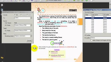 How to change RGB Image into CMYK in PDF file by Enfocus Pitstop Plugin