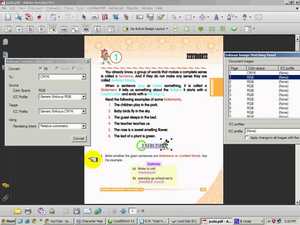 How to change RGB Image into CMYK in PDF file by Enfocus Pitstop Plugin