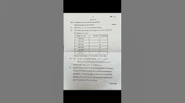 10th class SSC Maths Pre-Final 2 Question Paper 2023-24 | RBSB Student