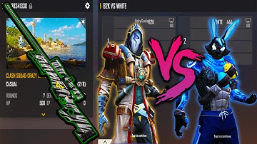 BORN2KILL VS WHITE 444 | ONLY AWM LEGENDS ROOM - MOST AWAITED MATCH EVER